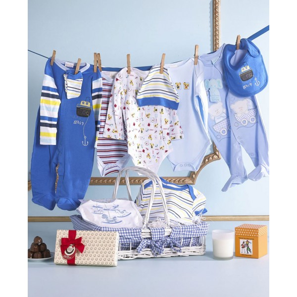 Baby Boy New-Born Bundle Gift Hamper
