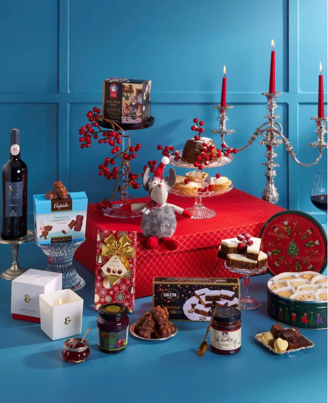 Christmas Day Essentials (With Wine) Gift Hamper