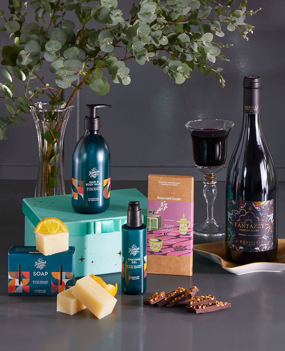 Wine & Wellness Retreat for Him Gift Hamper<br/>(Search)